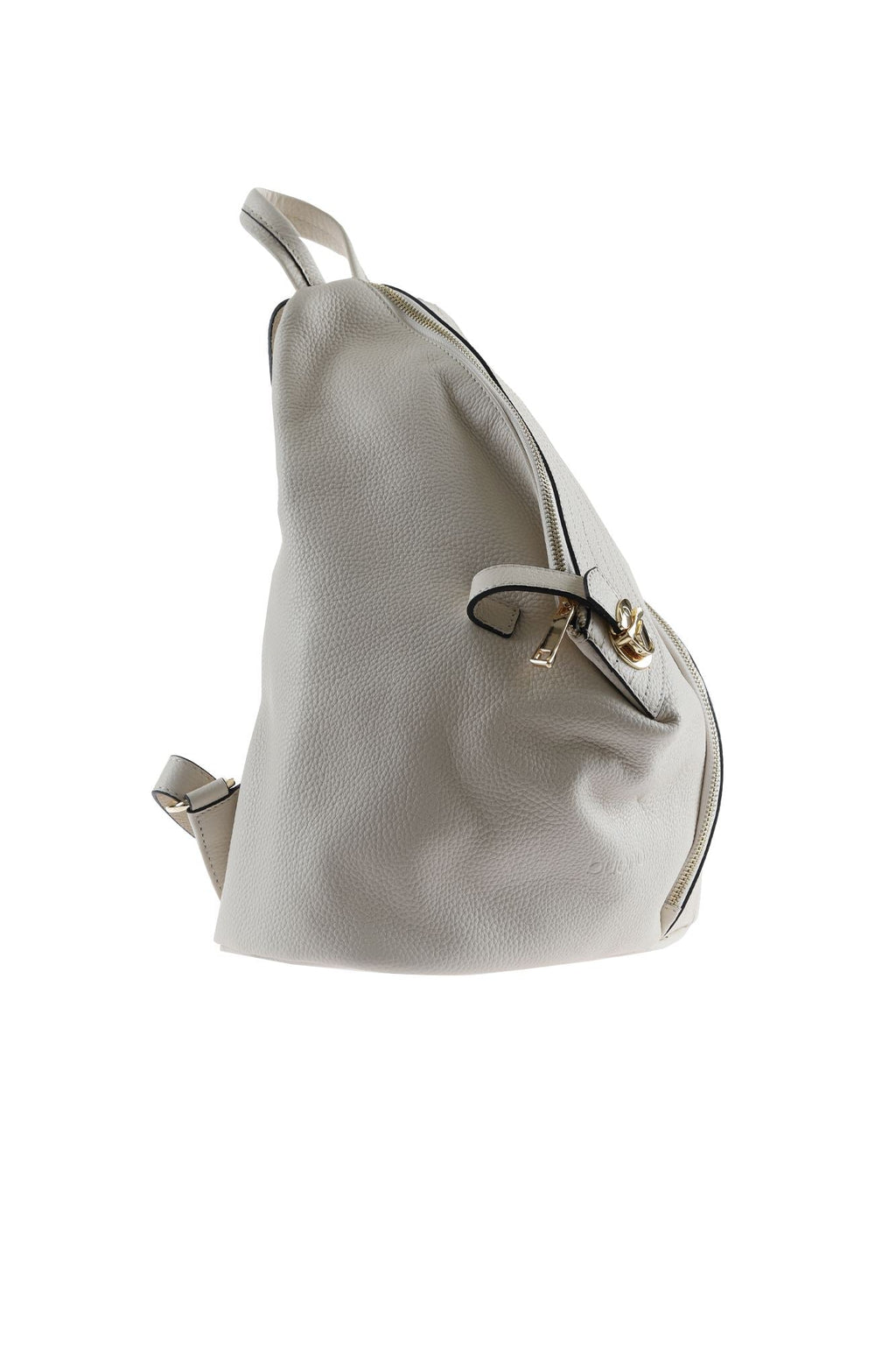 Bueno 's Leather Backpack in beige