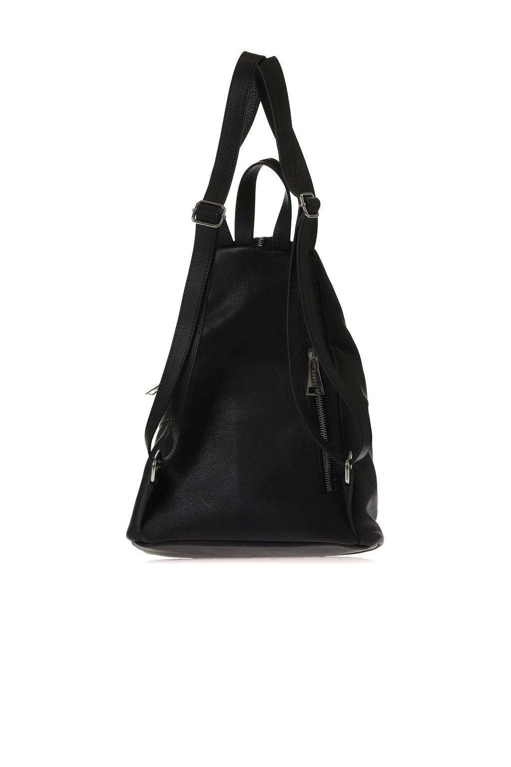 Bueno 's Leather Backpack in coral