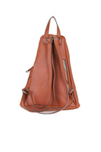 Bueno 's Leather Backpack in navy