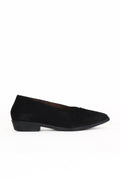 Bueno women's Structured Flat Ballerinas in brown