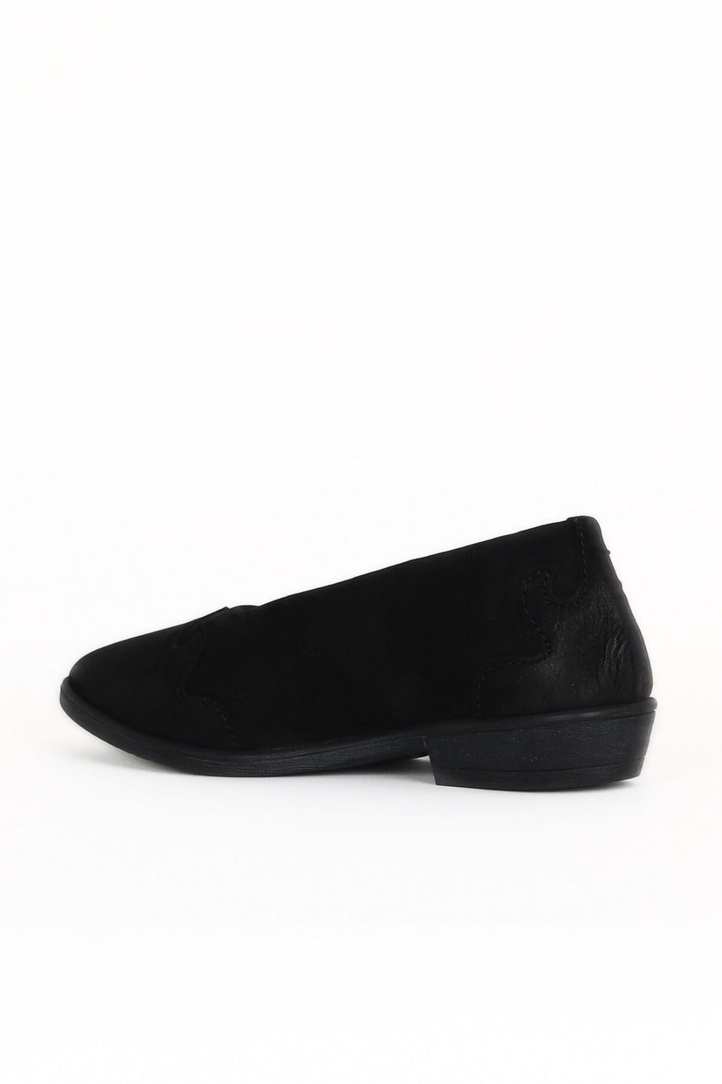 Bueno 's Structured Flat Ballerinas in black