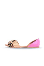 Bueno 's Animal Print Flat Sandals in beige