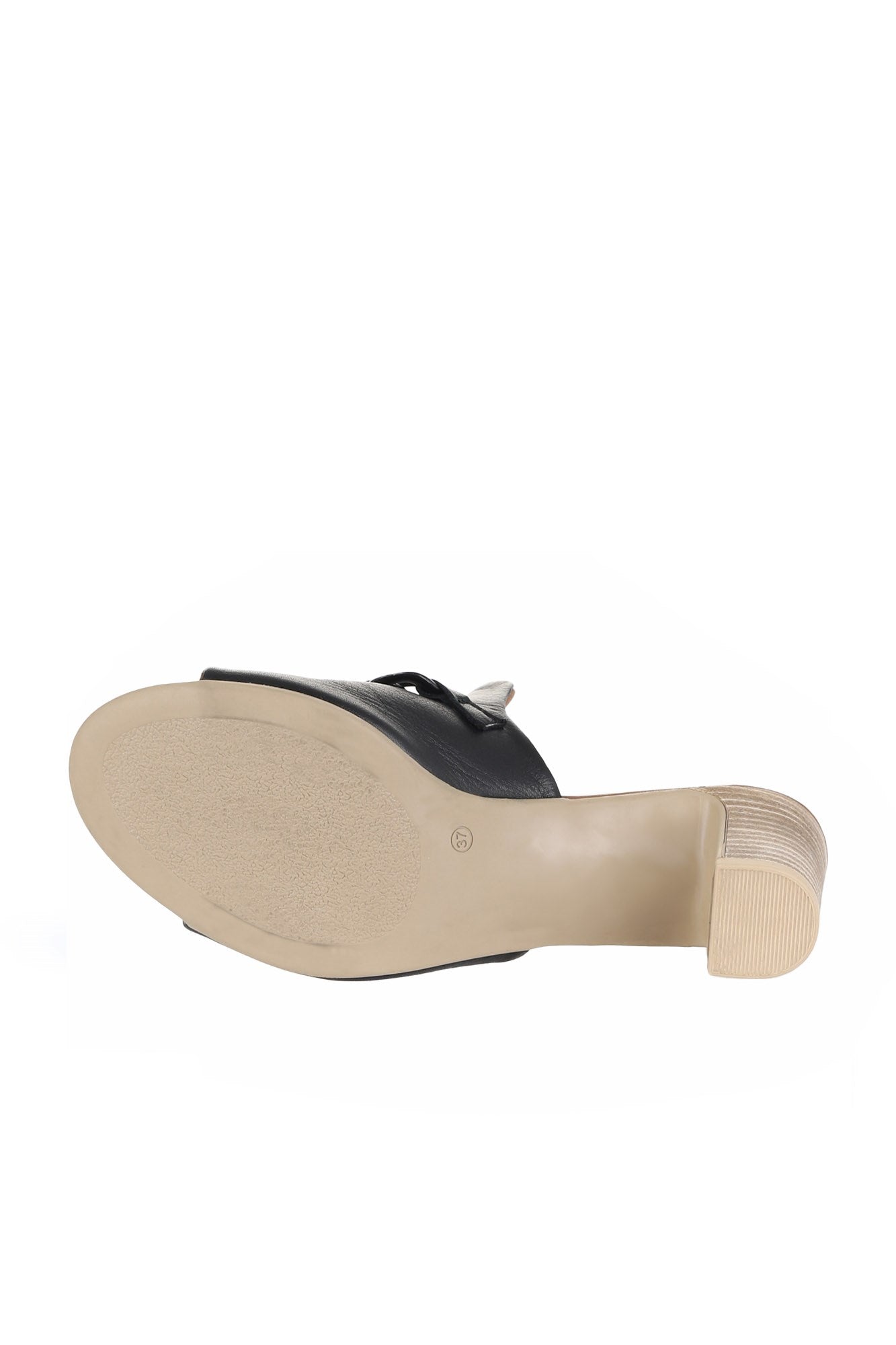 Bueno Women's Leather Heeled Slipper