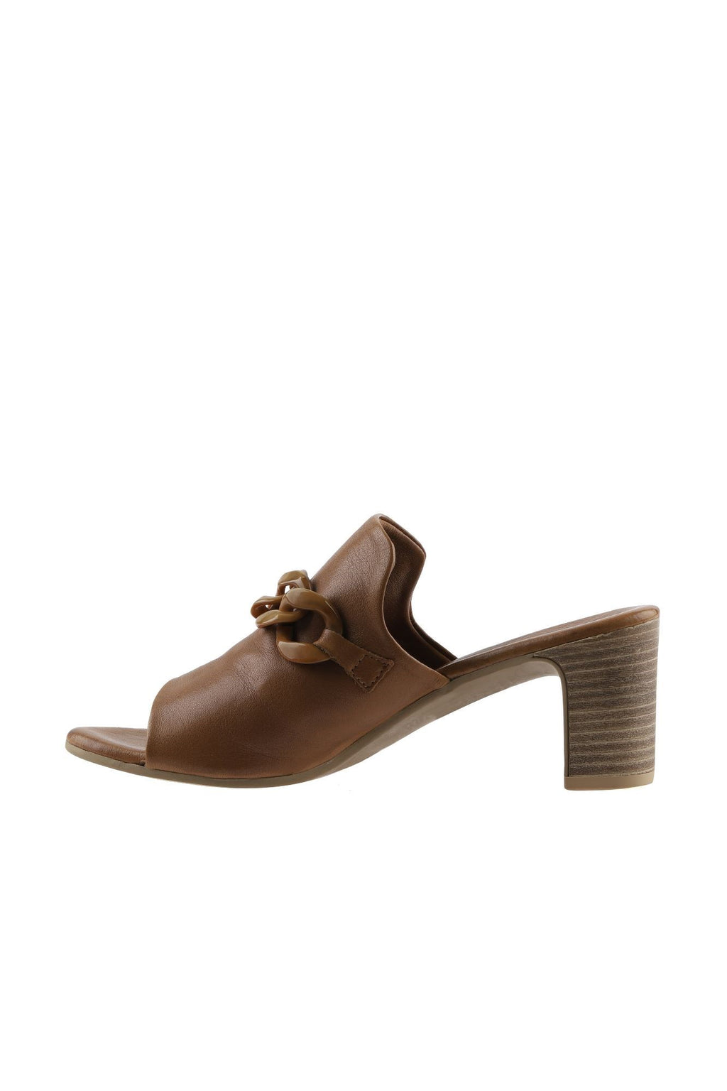 Bueno Women's Leather Heeled Slipper