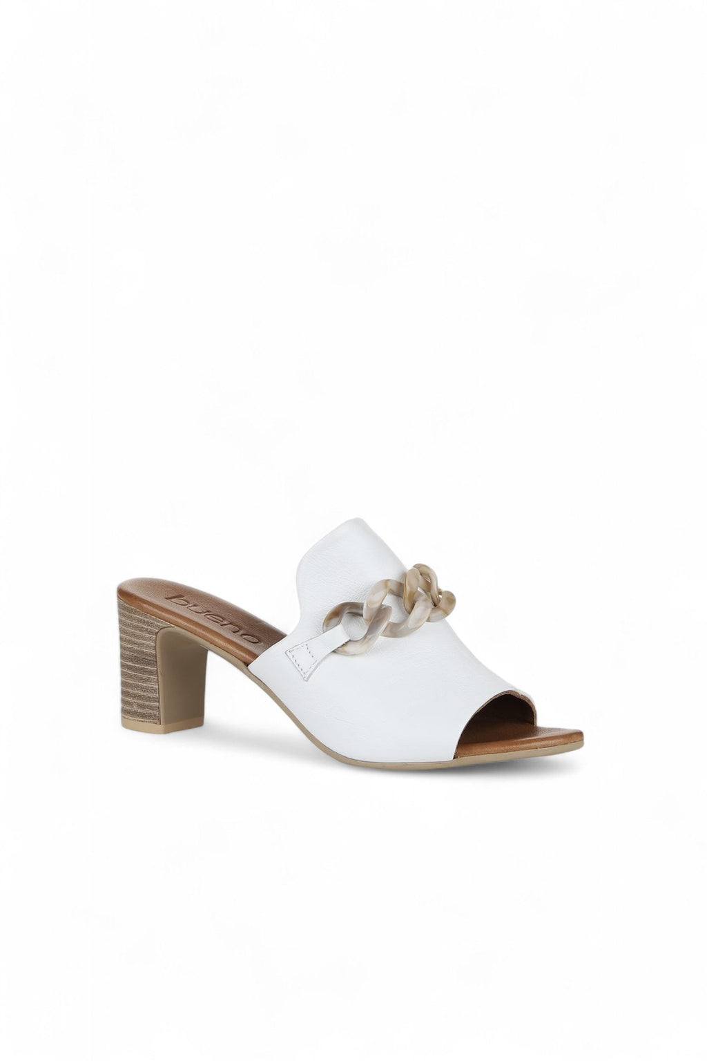 Bueno Women's Leather Heeled Slipper