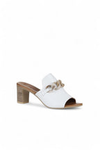 Bueno Women's Leather Heeled Slipper