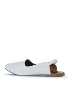 Bueno 's  in white leather