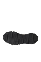 Bueno 's Chunky Zip Boots in black darkstone leather