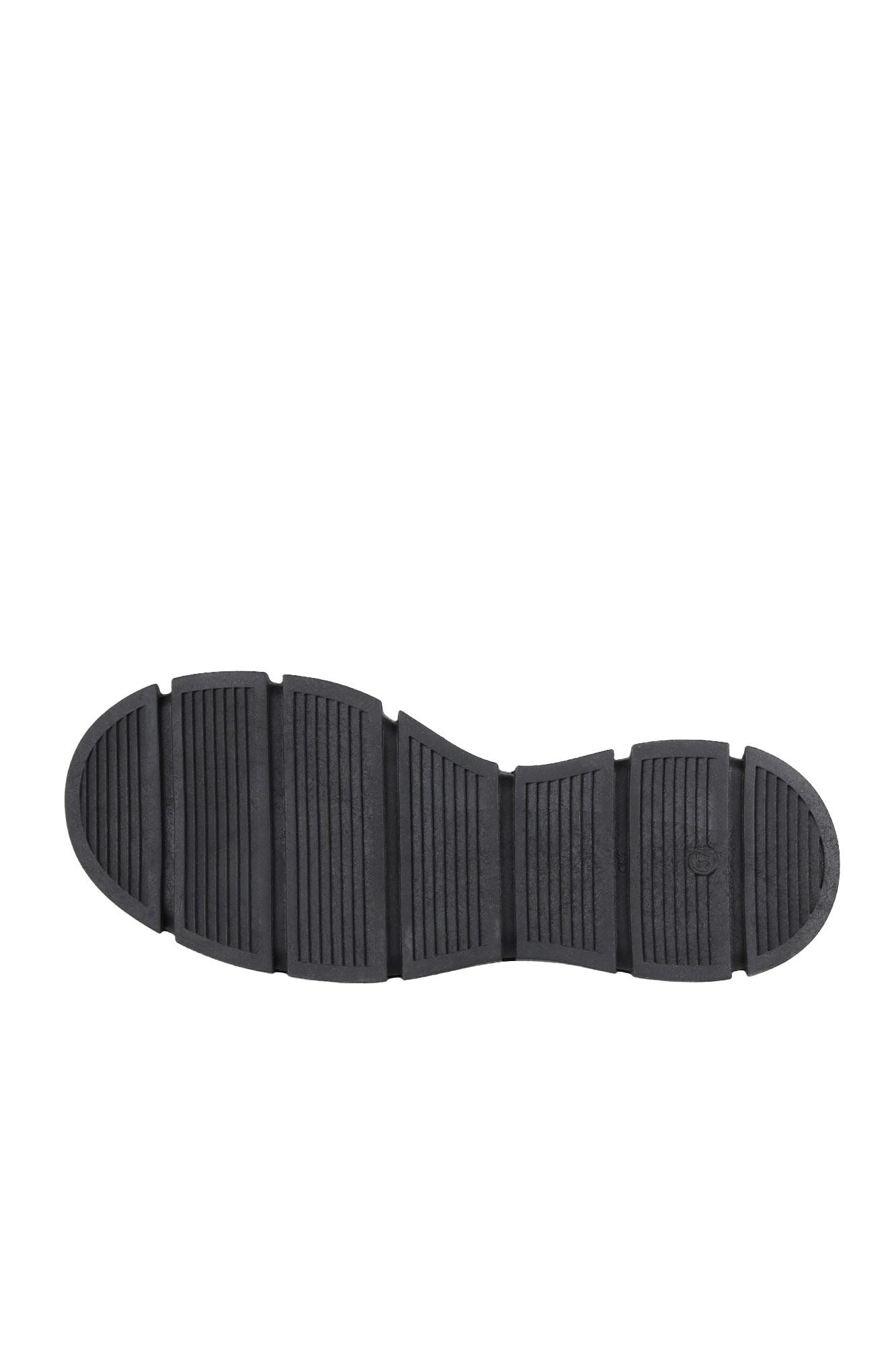 Bueno 's Chunky Zip Boots in black khaki leather