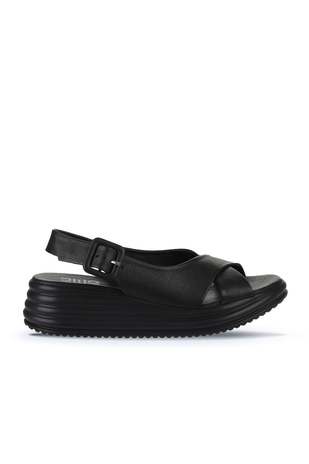 Bueno Women's Leather Wedge Sandal