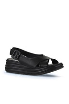 Bueno Women's Leather Wedge Sandal