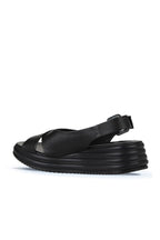 Bueno Women's Leather Wedge Sandal