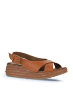 Bueno Women's Leather Wedge Sandal