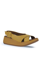 Bueno Women's Leather Wedge Sandal