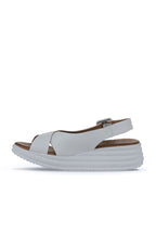 Bueno Women's Leather Wedge Sandal
