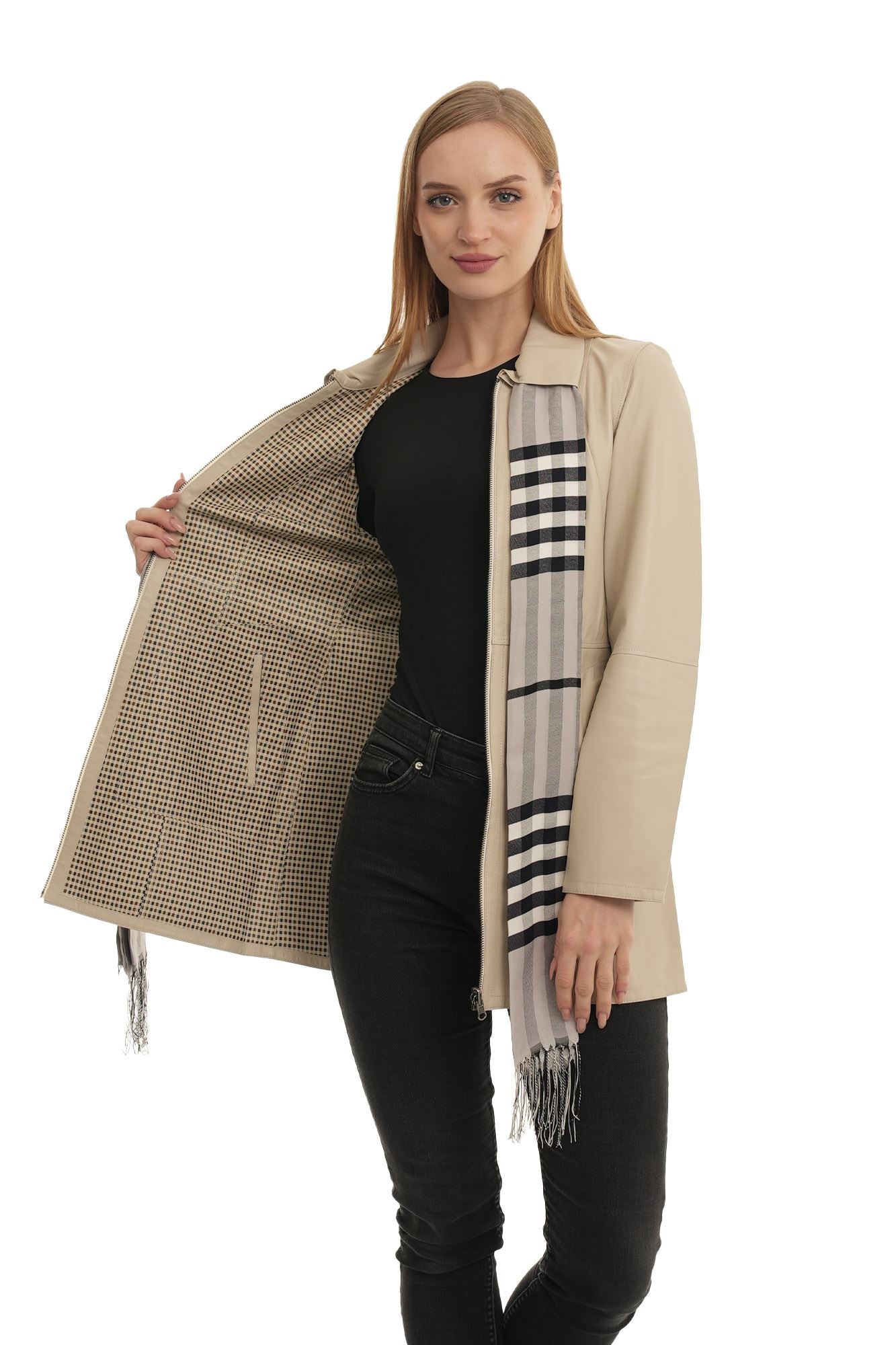 Bueno Women's Leather Jacket