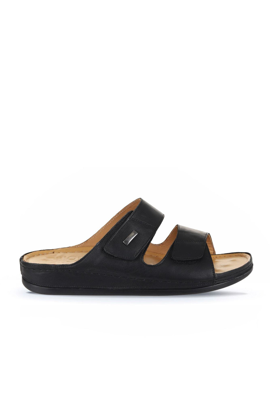 Bueno Men's Leather Flat Slipper