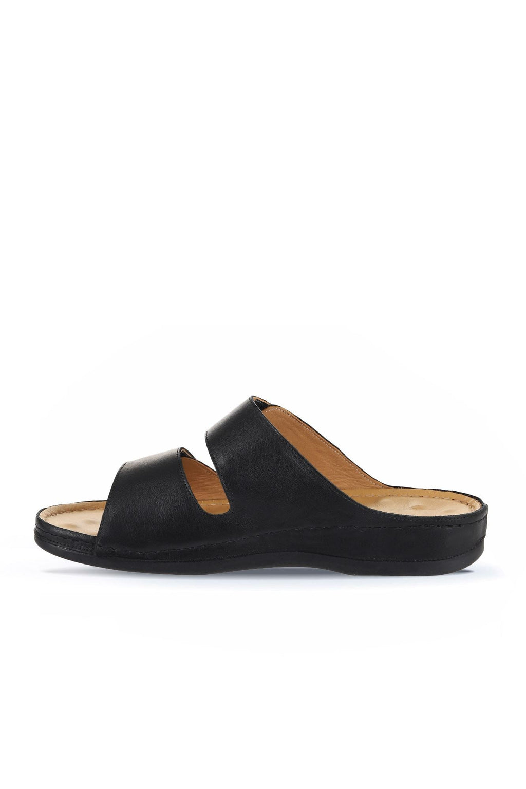 Bueno Men's Leather Flat Slipper