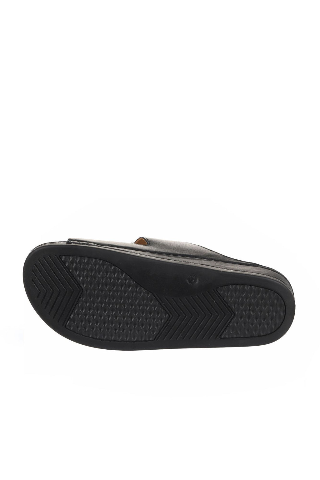 Bueno Men's Leather Flat Slipper