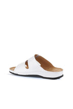 Bueno Men's Leather Flat Slipper