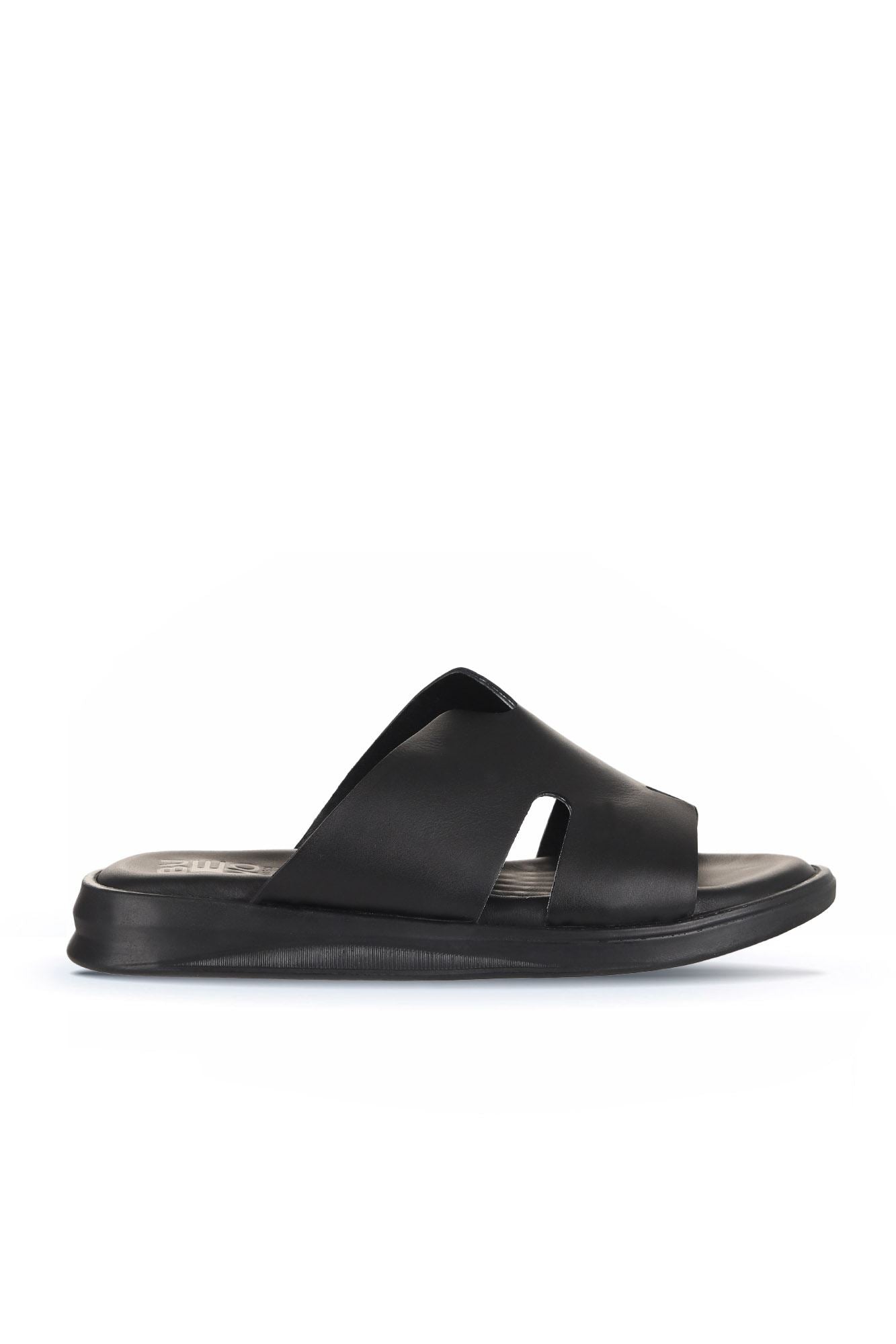 Bueno Men's Leather Flat Slipper