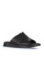 Bueno Men's Leather Flat Slipper