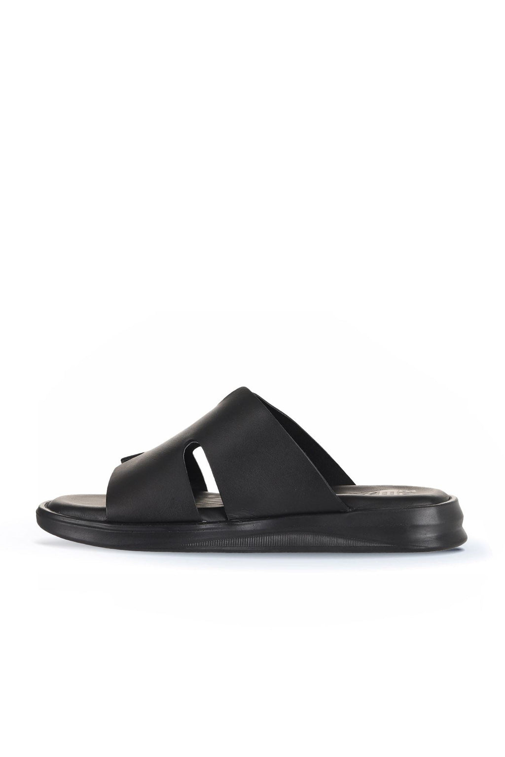 Bueno Men's Leather Flat Slipper