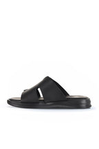 Bueno Men's Leather Flat Slipper