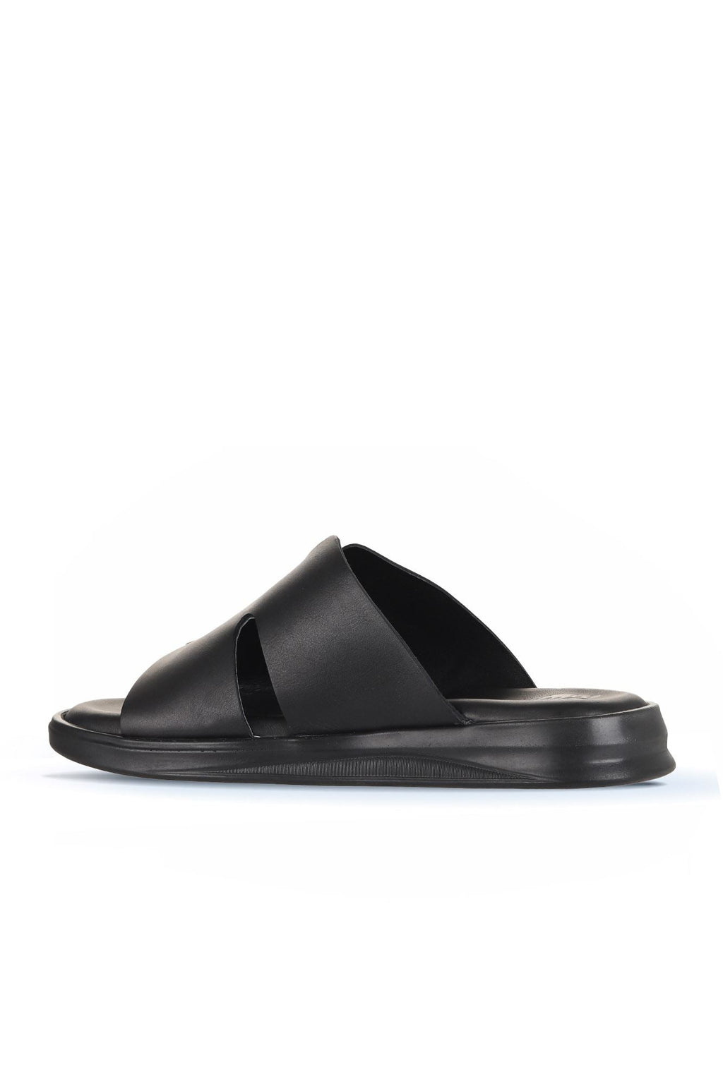 Bueno Men's Leather Flat Slipper