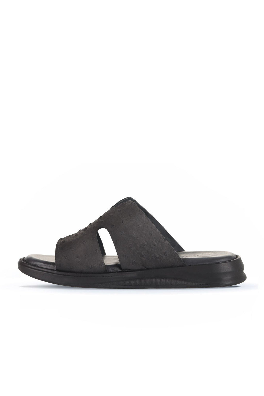 Bueno Men's Leather Flat Slipper