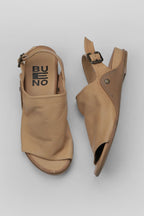Bueno 's  in white leather
