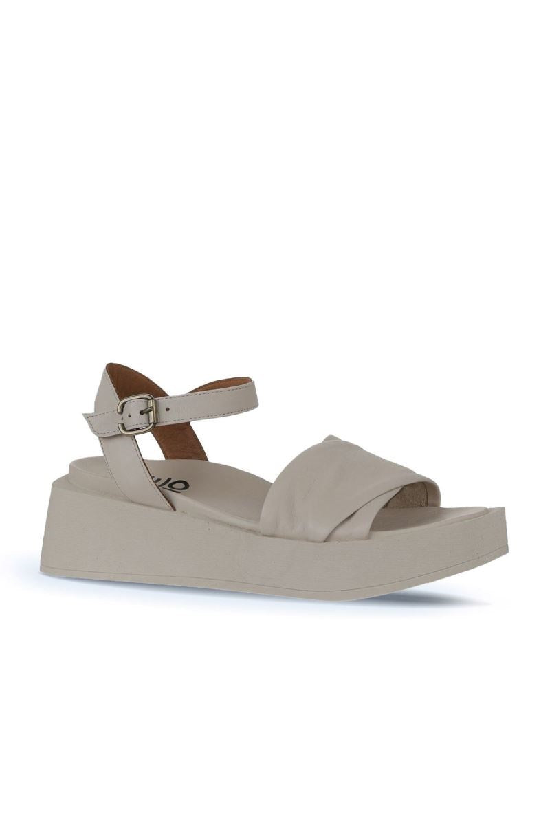 Bueno Women's Leather Wedge Sandal