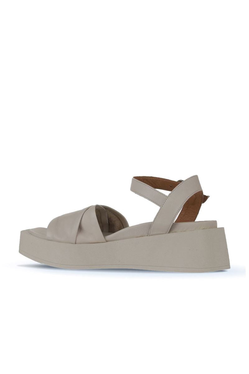 Bueno Women's Leather Wedge Sandal