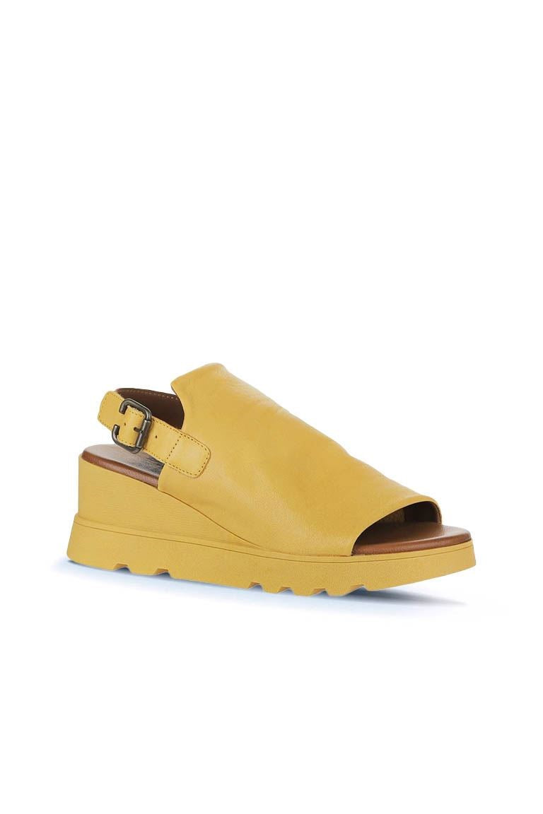 Bueno Women's Leather Wedge Sandal