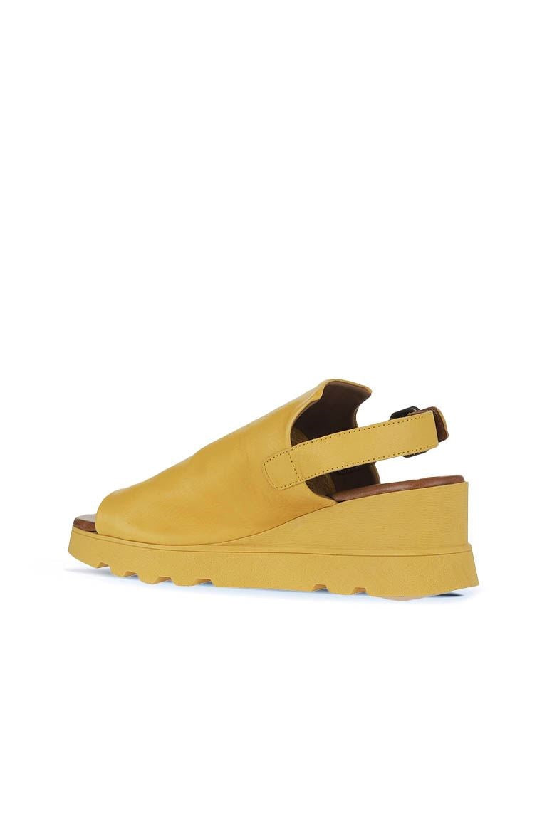 Bueno Women's Leather Wedge Sandal