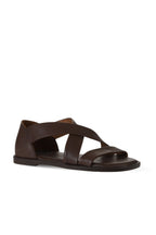 Bueno Women's Leather Flat Sandal