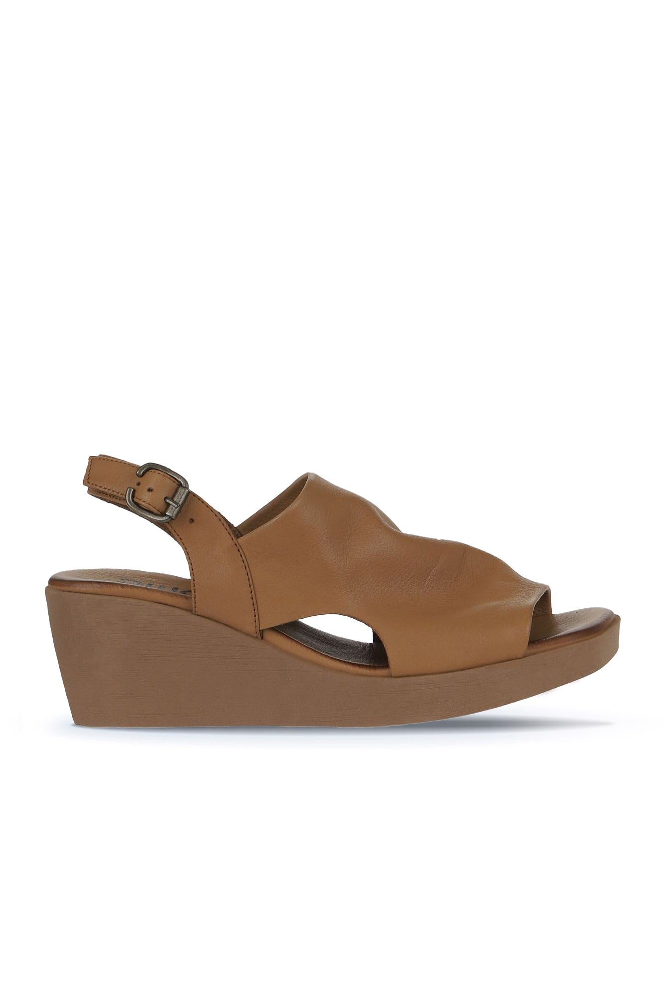 Bueno Women's Leather Wedge Sandal