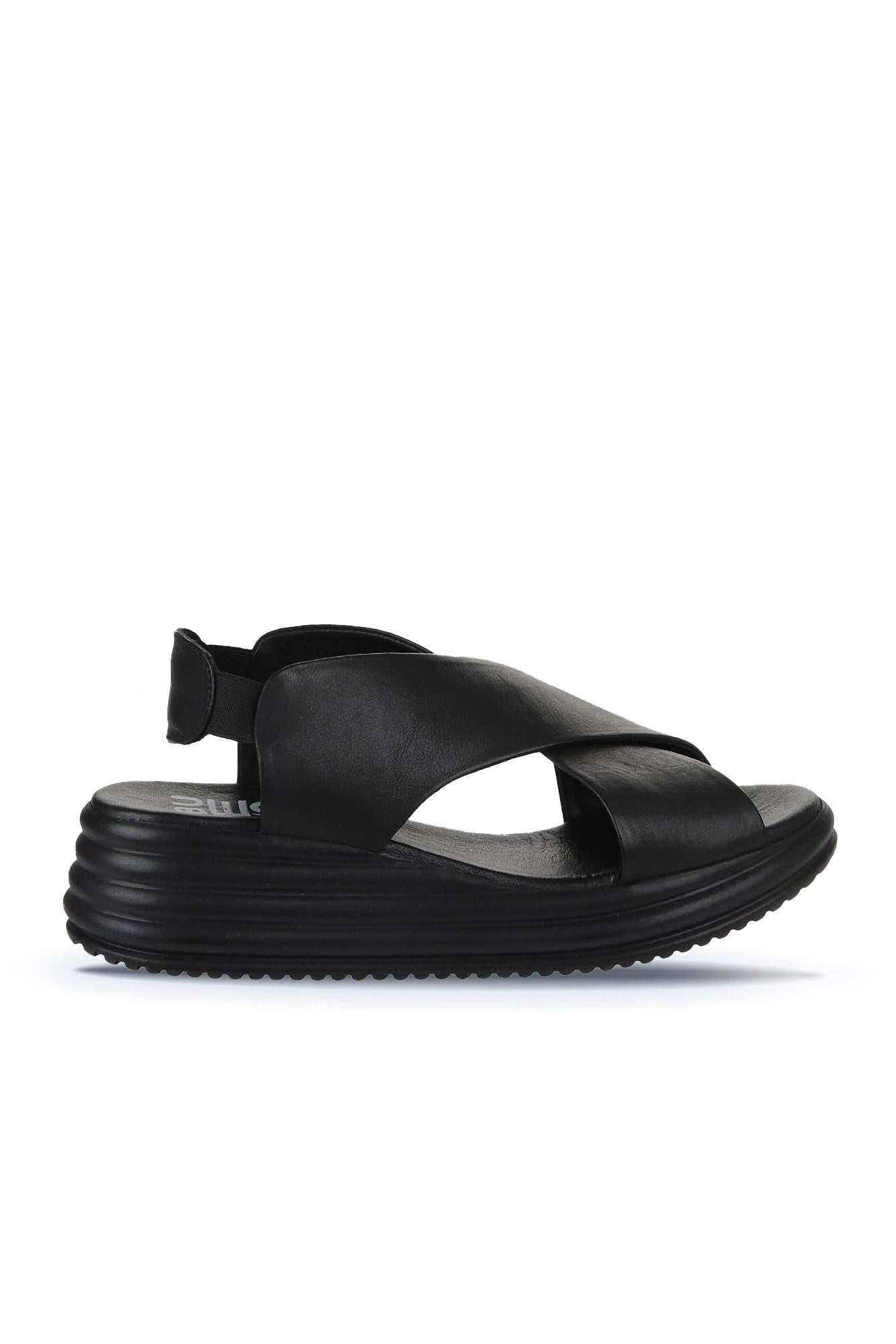 Narrow Low Wedge Sandal