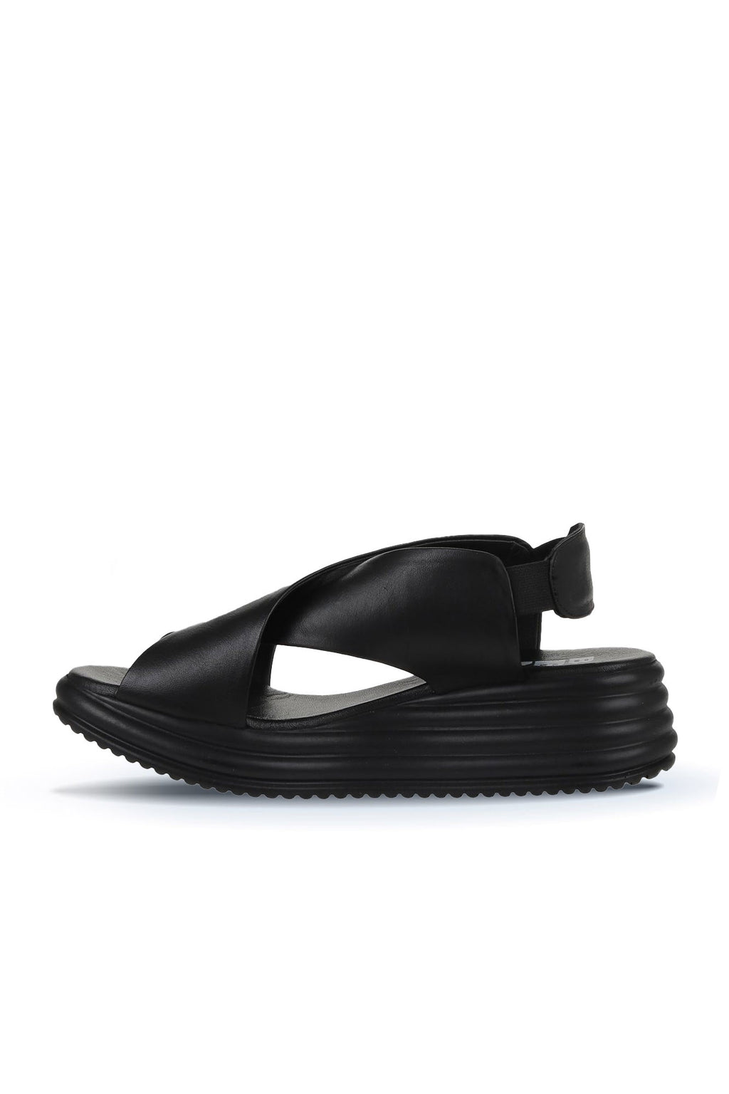 Narrow Low Wedge Sandal