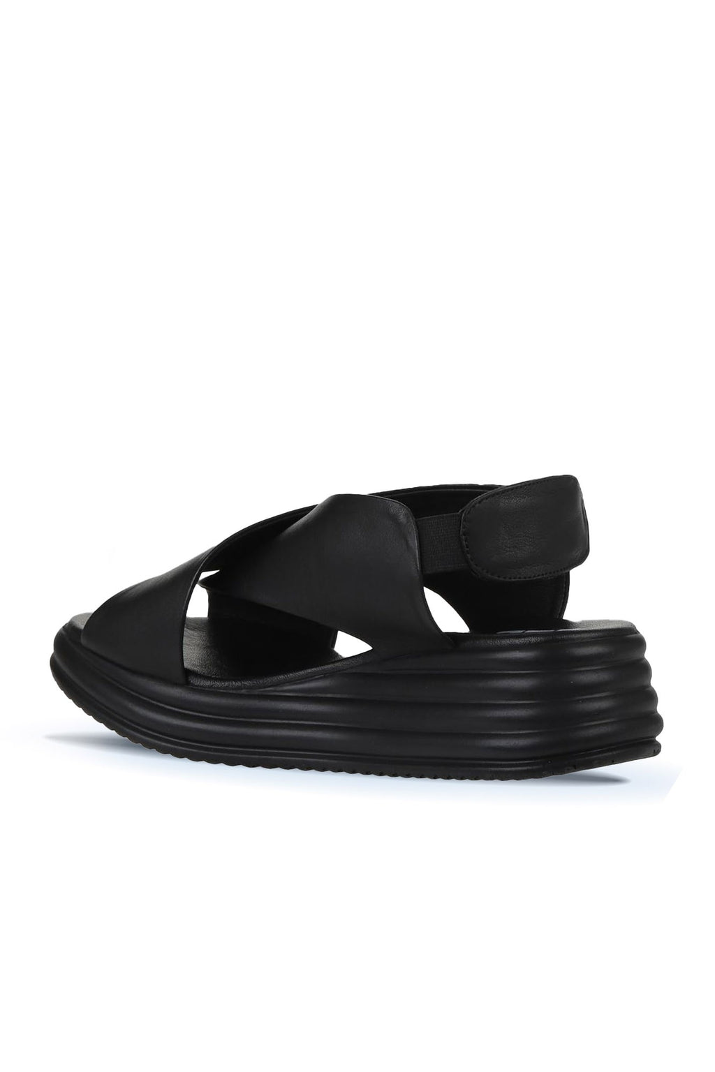 Narrow Low Wedge Sandal