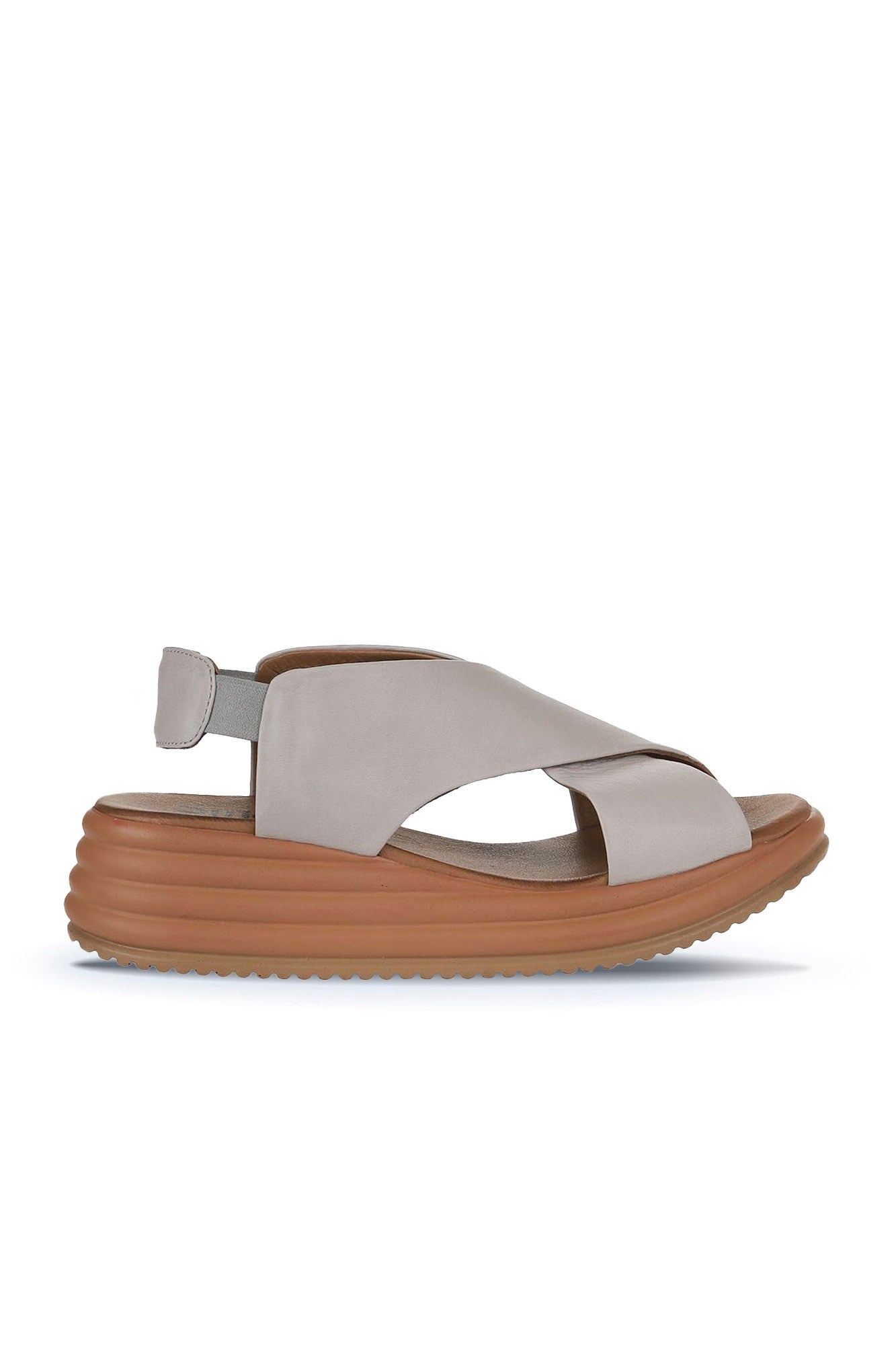 Narrow Low Wedge Sandal