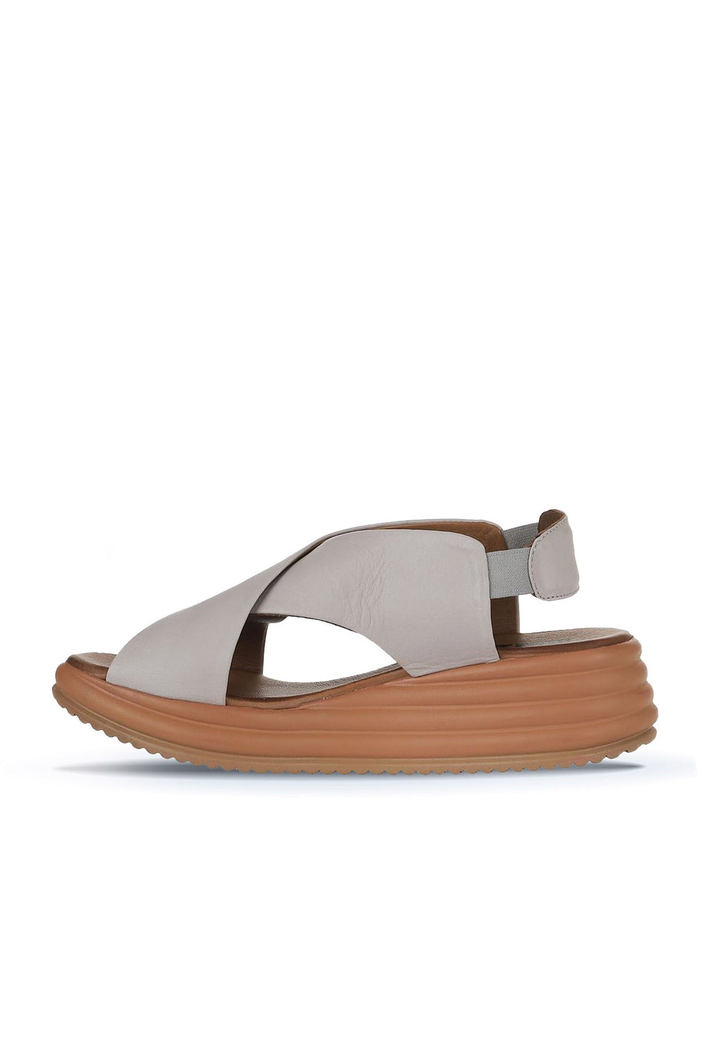Narrow Low Wedge Sandal