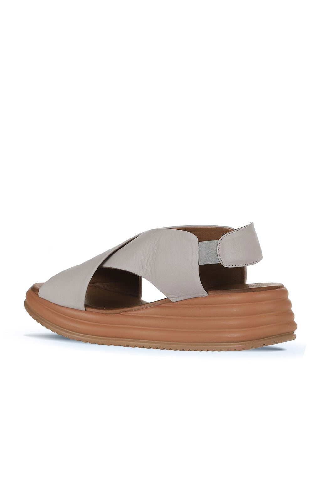 Narrow Low Wedge Sandal