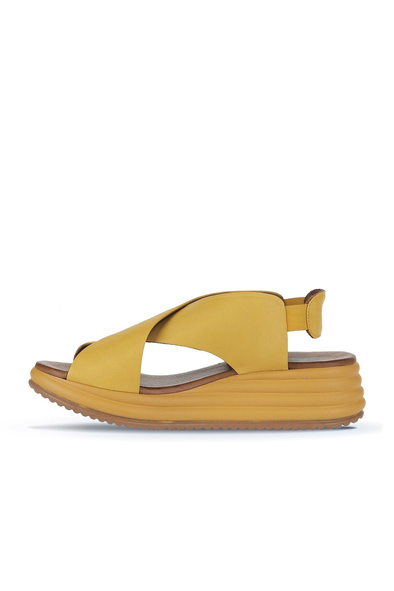Narrow Low Wedge Sandal