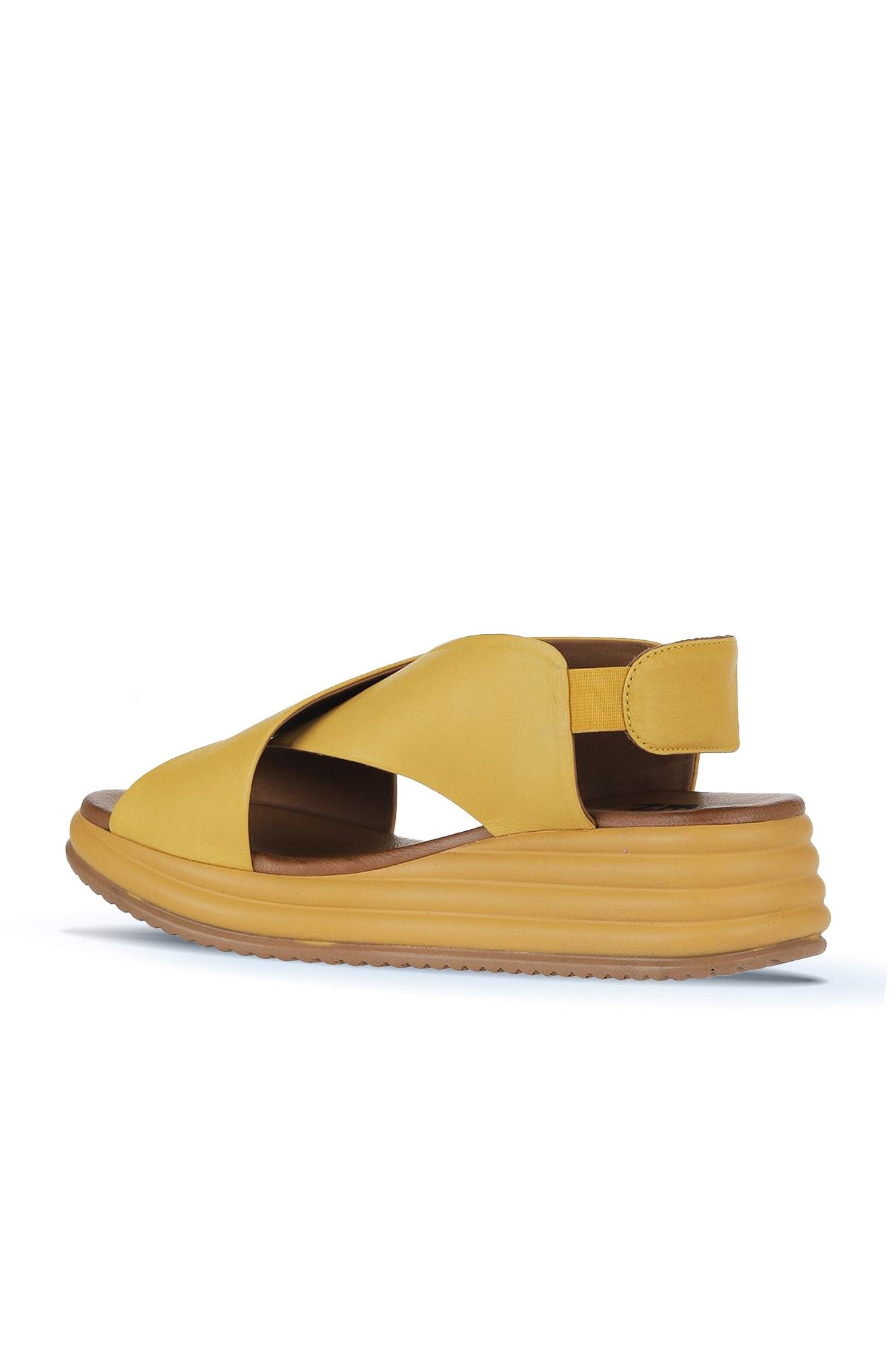 Narrow Low Wedge Sandal