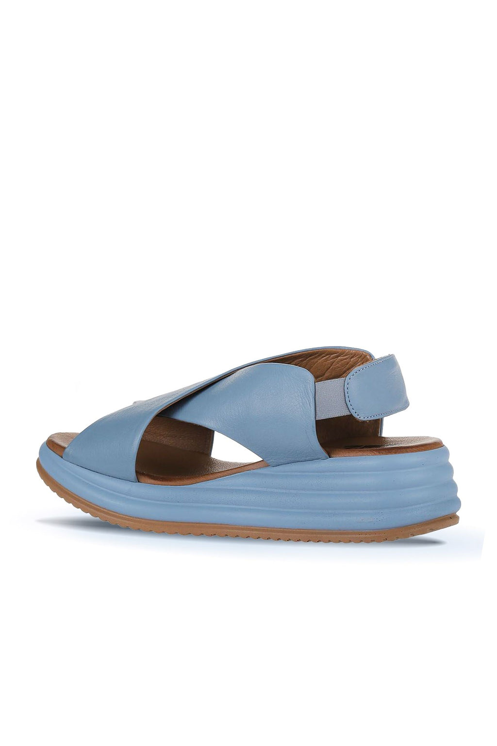 Narrow Low Wedge Sandal