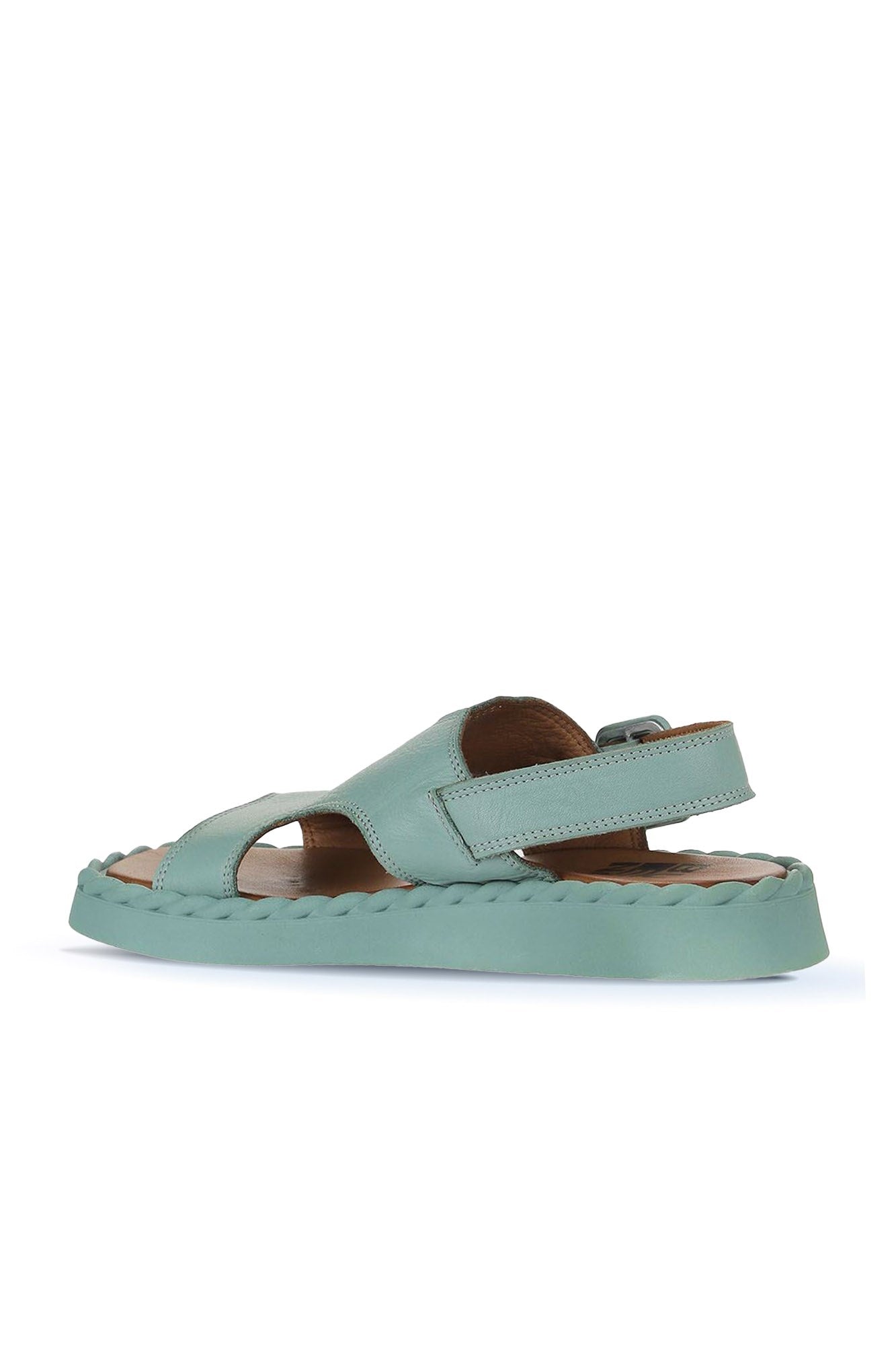 Bueno Women's Leather Flat Sandal