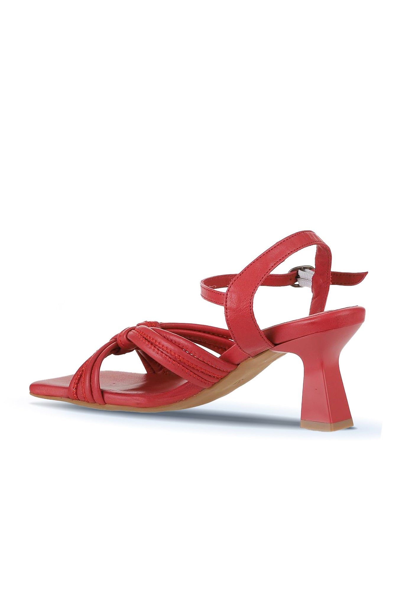 Bueno Women's Leather Heeled Sandal