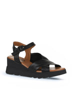 Bueno Women's Leather Wedge Sandal