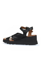 Bueno Women's Leather Wedge Sandal